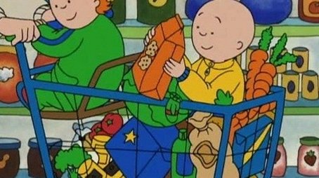 Caillou Goes Shopping (1998) - Episode 13 poster and promotional image