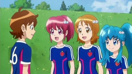 Soccer Showdown! Team PreCure Assembled! (2014) - Episode 19 poster and promotional image