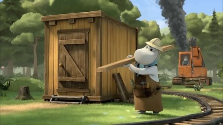 Moomins and the Railway (2024) - Episode 2 poster and promotional image