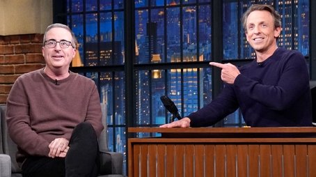 John Oliver, Aaron Jackson & Josh Sharp (2023) - Episode 13 poster and promotional image