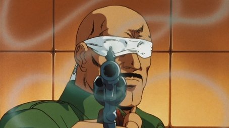 Looking for gunpowder smoke. . . City Hunter dies at dawn! (1991) - Episode 8 poster and promotional image