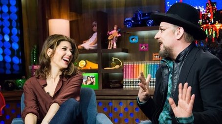 Marisa Tomei & Boy George (2014) - Episode 72 poster and promotional image