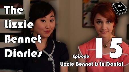 Lizzie Bennet is in Denial (2012) - Episode 15 poster and promotional image