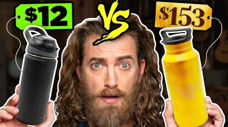 $12 vs. $153 Water Bottle Test (2024) - Episode 7 poster and promotional image