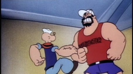 Popeye's Self Defense (1980) - Episode 35 poster and promotional image