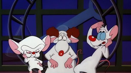 Pinky & The Brain ...and Larry (1997) - Episode 3 poster and promotional image