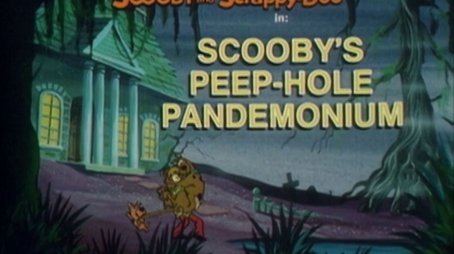 Scooby's Peep-Hole Pandemonium (1984) - Episode 3 poster and promotional image