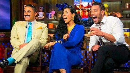 Reza Farahan, Asa Rahmati & Mike Shouhed (2012) - Episode 64 poster and promotional image