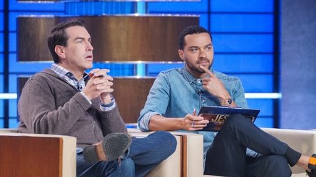 'Weird Al' Yankovic, Rob Riggle, Jesse Williams, Sherri Shepherd (2019) - Episode 8 poster and promotional image