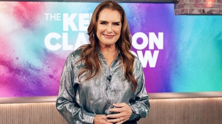 Brooke Shields, Rivers Cuomo, Patrick Wilson (2024) - Episode 139 poster and promotional image