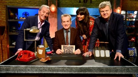 Jameela Jamil, Adrian Chiles, Des O'Connor (2015) - Episode 8 poster and promotional image