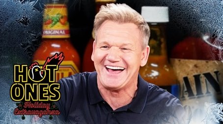 Gordon Ramsay Returns for the Hot Ones Holiday Extravaganza (2021) - Episode 29 poster and promotional image