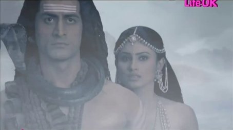 Shiva saves Sati in the storm (2012) - Episode 32 poster and promotional image