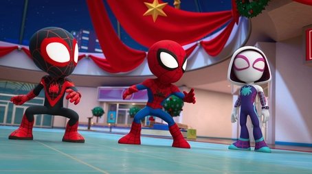 A Very Spidey Christmas / Gobby on Ice (2023) - Episode 39 poster and promotional image