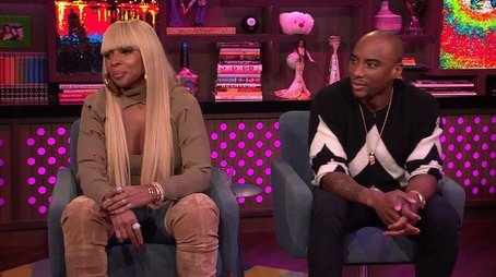 Charlamagne Tha God and Mary J. Blige (2021) - Episode 194 poster and promotional image