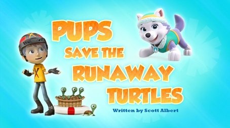 Pups Save the Runaway Turtles (2017) - Episode 37 poster and promotional image