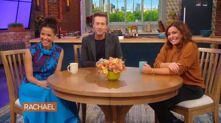 Edward Norton and His Co-Star, Gugu Mbatha-Raw, Are at the Kitchen Table (2019) - Episode 40 poster and promotional image