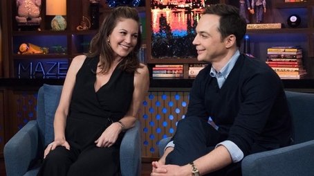 Diane Lane & Jim Parsons (2017) - Episode 83 poster and promotional image