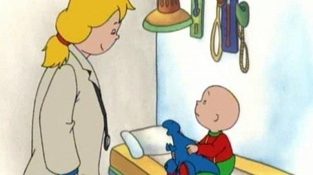 Caillou Visits the Doctor (1998) - Episode 11 poster and promotional image
