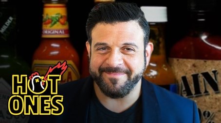 Adam Richman Impersonates Noel Gallagher While Eating Spicy Wings (2020) - Episode 7 poster and promotional image