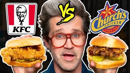 KFC vs. Church's Chicken Taste Test | FOOD FEUDS (2025) - Episode 7 poster and promotional image