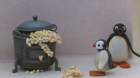 Pingu als Küchenchef