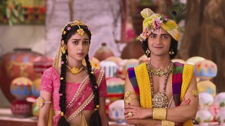 Radha Appreciates Lord Krishna (2018) - Episode 7 poster and promotional image