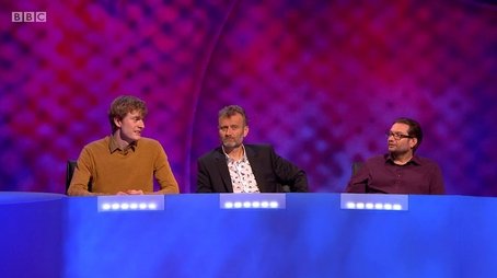 James Acaster, Rob Beckett, Gary Delaney, Elis James, Sara Pascoe (2016) - Episode 9 poster and promotional image
