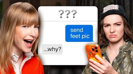 Texting Embarrassing Things To Our Parents (2025) - Episode 36 poster and promotional image