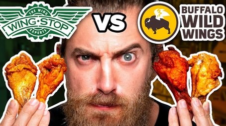 Wingstop vs. Buffalo Wild Wings Taste Test (2020) - Episode 105 poster and promotional image