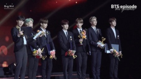 BTS (방탄소년단) @2018 대한민국 대중문화예술상 (2019) - Episode 1 poster and promotional image