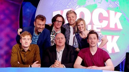 James Acaster, Rob Beckett, Ed Byrne, John Robins, Holly Walsh (2016) - Episode 5 poster and promotional image