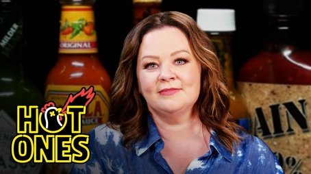 Melissa McCarthy Prepares for the Worst While Eating Spicy Wings (2023) - Episode 5 poster and promotional image