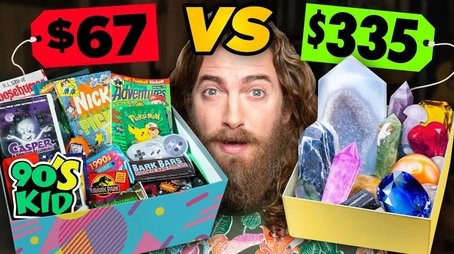Cheap vs. Expensive Mystery Box (Challenge) (2022) - Episode 62 poster and promotional image