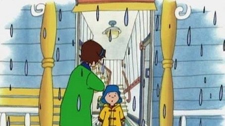 Caillou's Rainy Day (1998) - Episode 24 poster and promotional image