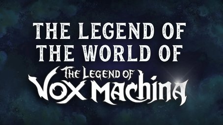 The Legend of the World of The Legend of Vox Machina (2020) - Episode 5 poster and promotional image
