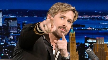 Ryan Gosling, Johnny Knoxville, Girl in Red (2024) - Episode 117 poster and promotional image