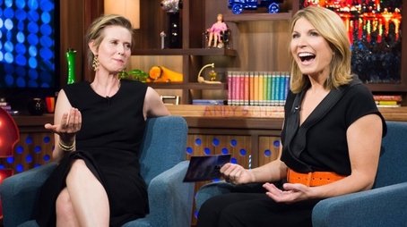 Cynthia Nixon & Nicolle Wallace (2015) - Episode 78 poster and promotional image