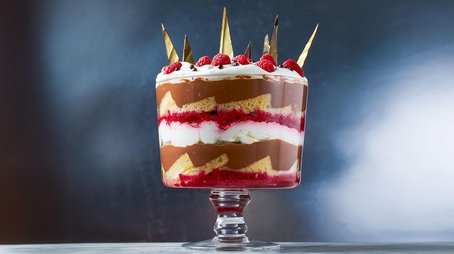 A Showstopping Chocolate-Raspberry Trifle (2024) - Episode 10 poster and promotional image