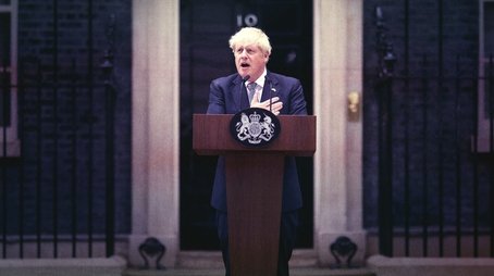 The Downfall of Boris Johnson (2022) - Episode 27 poster and promotional image