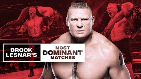 Brock Lesnar’s Most Dominant Matches (2020) - Episode 6 poster and promotional image