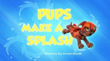Pups Make a Splash (2013) - Episode 28 poster and promotional image