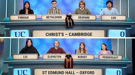 Christ's College, Cambridge vs St Edmund Hall, Oxford (2025) - Episode 22 poster and promotional image
