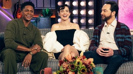 Jim Parsons, Zoey Deutch, Ephraim Sykes, Connie Chung (2024) - Episode 35 poster and promotional image