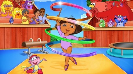 Dora's Fantastic Gymnastics Adventure (2012) - Episode 5 poster and promotional image