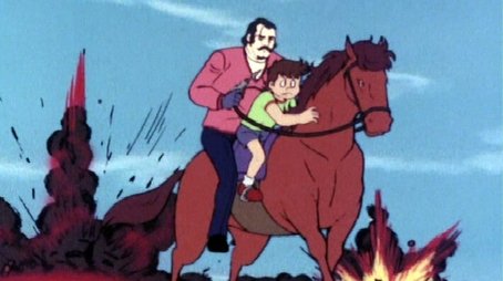 Hang on Shiro! There is no Rest for Heroes!! (1975) - Episode 49 poster and promotional image