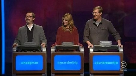 John Hodgman, Grace Helbig, Kurt Braunohler (2013) - Episode 13 poster and promotional image