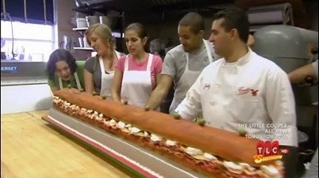6-foot Sub Sandwich, Zeppoles and a Sick Mauro (2010) - Episode 9 poster and promotional image