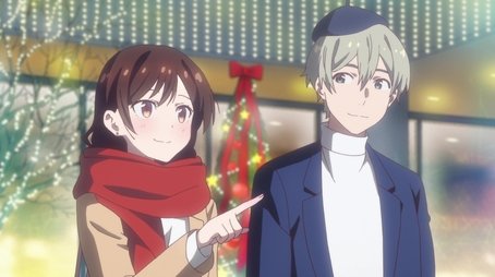 Weihnachten und Freundin