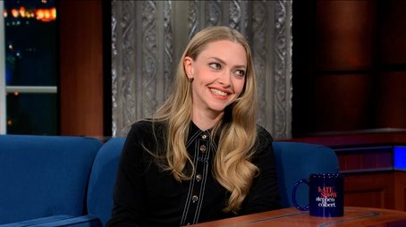 Amanda Seyfried, Stephen Merchant (2022) - Episode 161 poster and promotional image